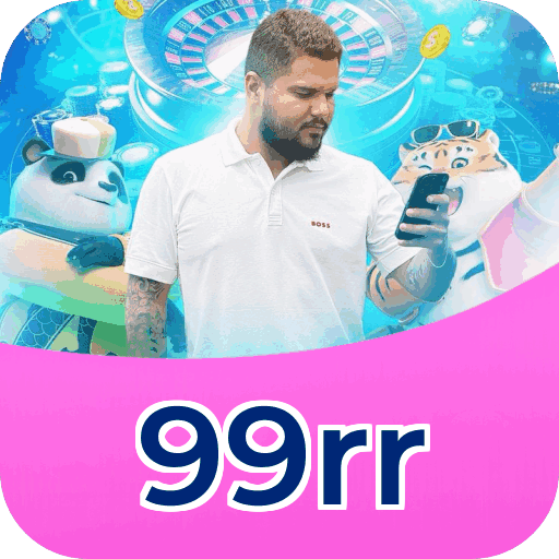 Interface do aplicativo 99rr mostrando jogos disponíveis no iOS e Android